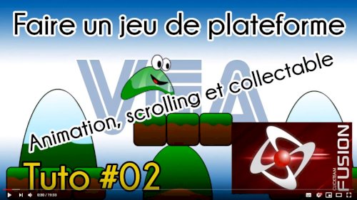 Tutoriel (débutant) "Faire un jeu de plateforme #02"